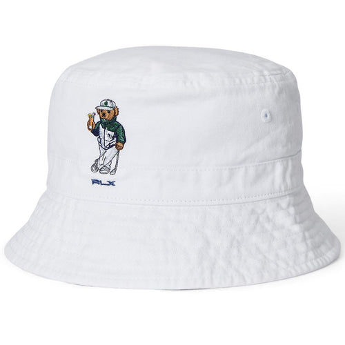 RLX Bear Bucket Hat White