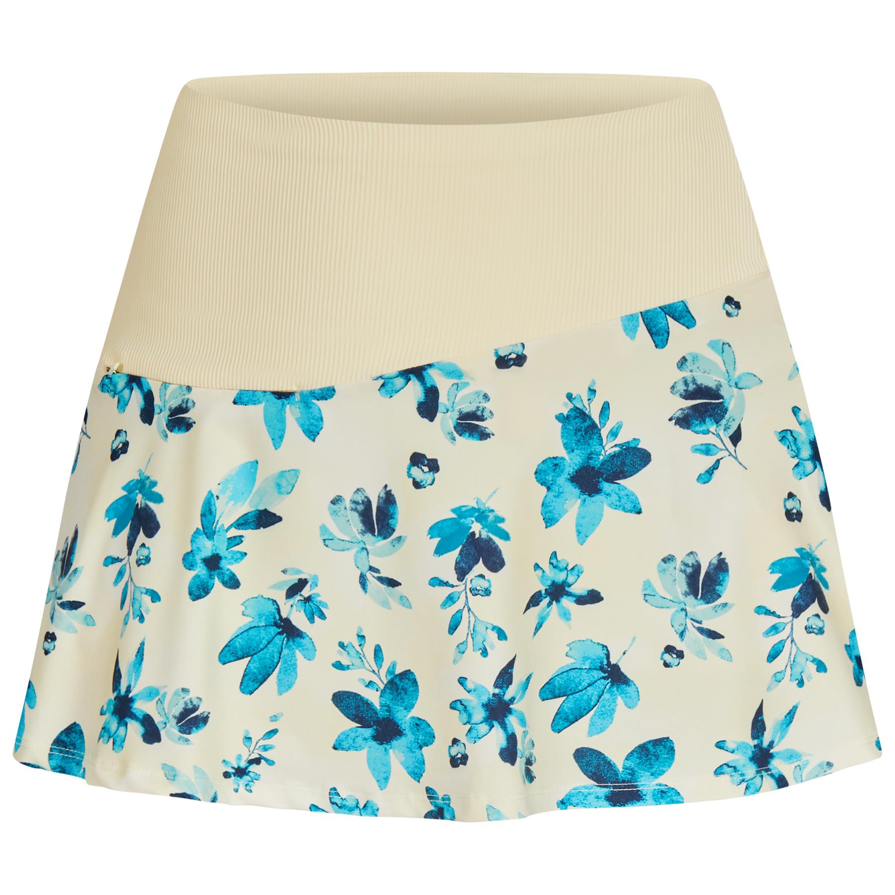 Sofia Skort Spray Floral Print Yellow