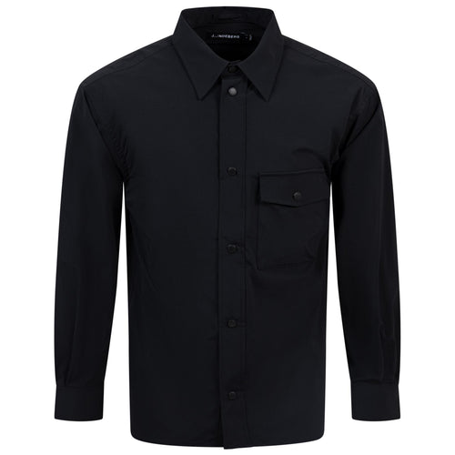 Howard Tech Press Stud OS Shirt Black - AW24