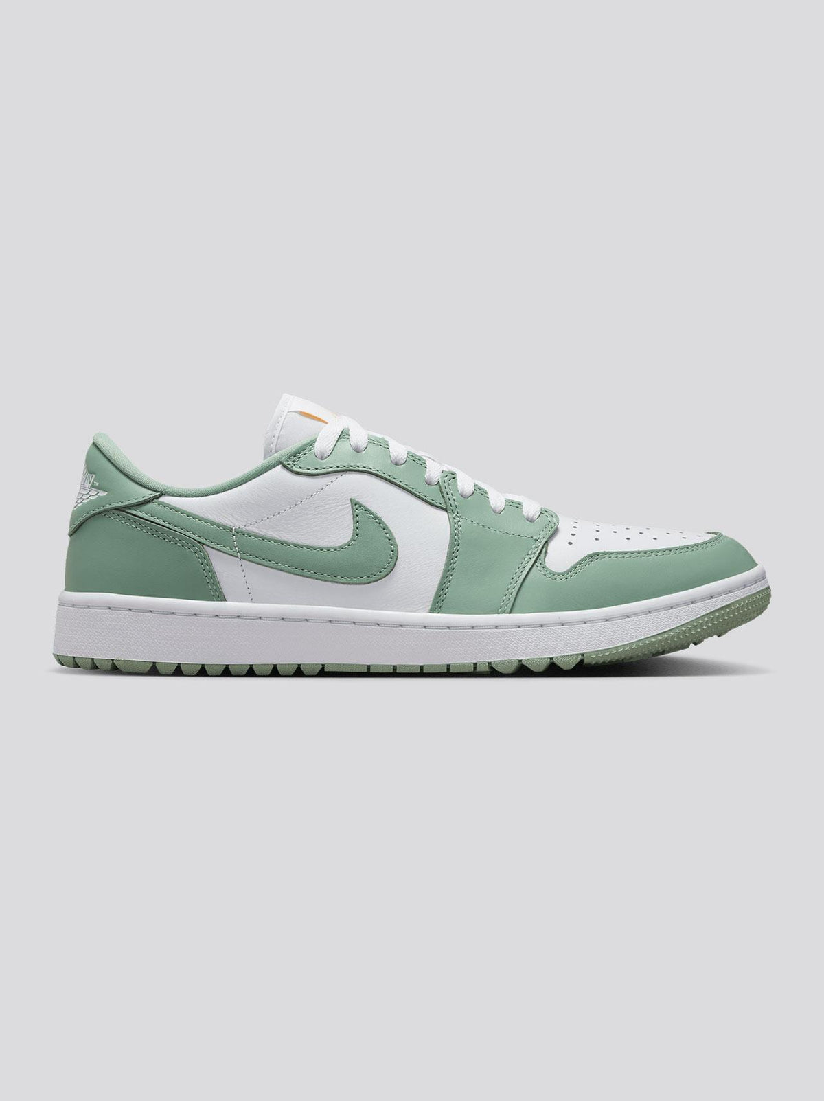 Air Jordan 1 Low Spikeless Golf Shoes Steam/Steam White/Tangerine Tint