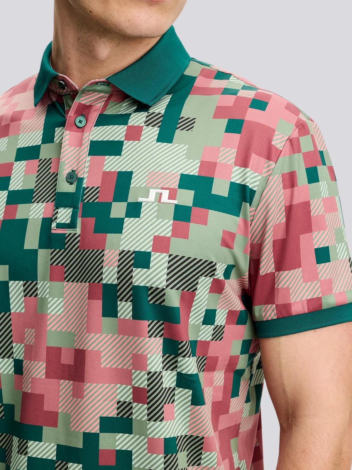Bridger Regular Fit Tour Print Polo Tour 26 Multi
