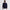 Colourblock Intarsia Crewneck Merino Wool Sweater Twilight/Lava