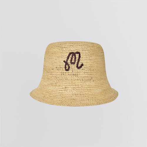 Aleja Bucket Hatt Raffia