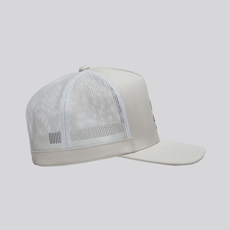 Camo Skull & Tees Tall Trucker Cap Pumice