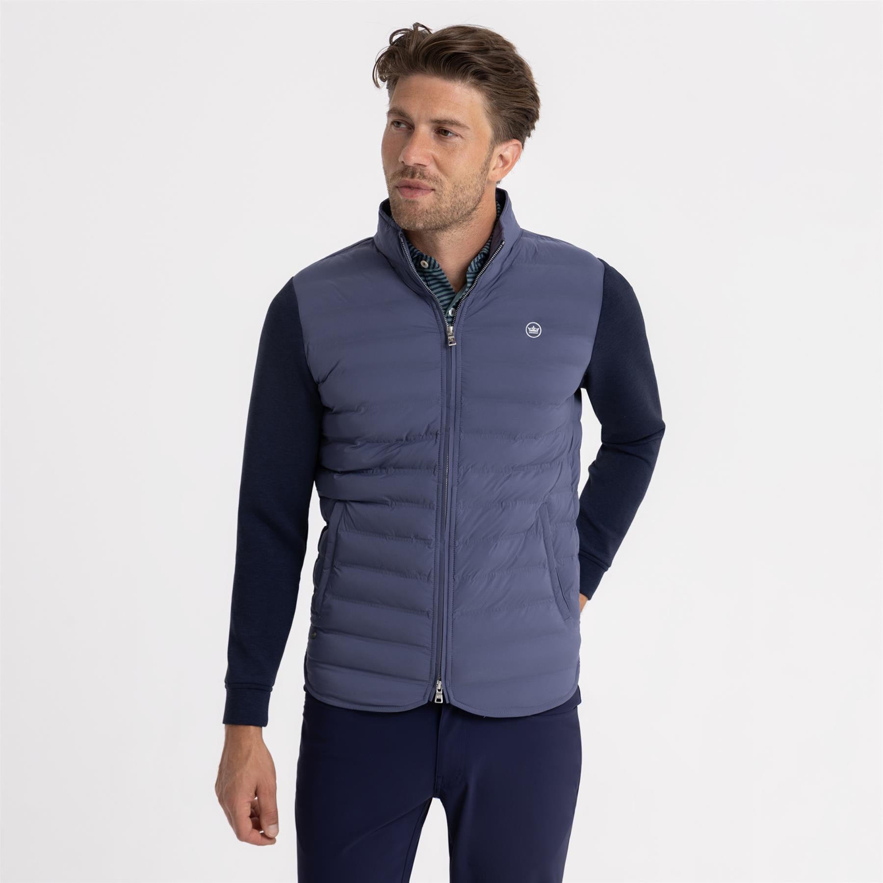 Winsome Hybrid Cardigan Nebula Blue