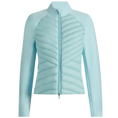 Quilted Nylon Interlock Hybrid Jacket Daybreak