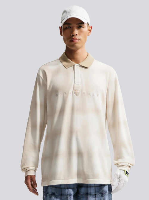 Dri-Fit Fairway Fresh Long Sleeve Polo Sail/Limestone