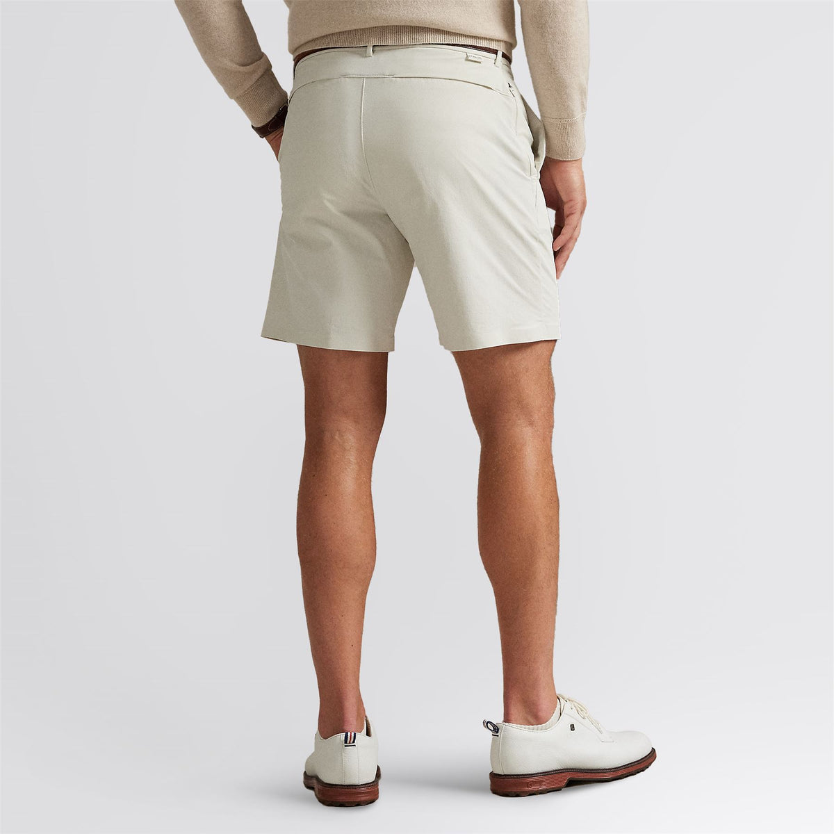 RLX Eight-Inch Tailored Fit Performance Shorts Stone Pebble