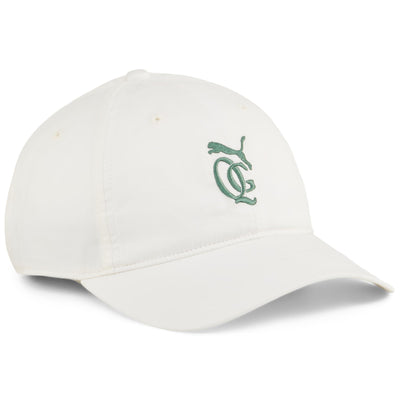 x QGC Embroidered Dad Hat White - SS24
