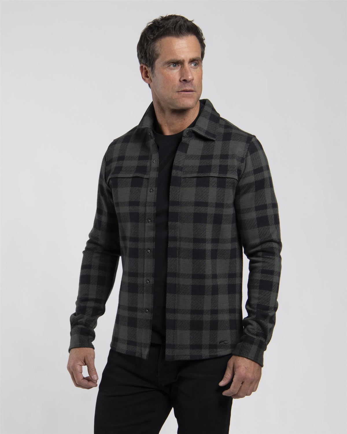 Yellowstone Shirt Green Slate/Black