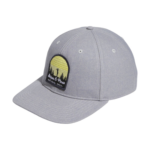 Stripes & Pines High Crown Hat Light Grey - SS25