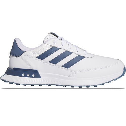 S2G Spikeless Leather 24 Golf Shoes White/Navy - 2024