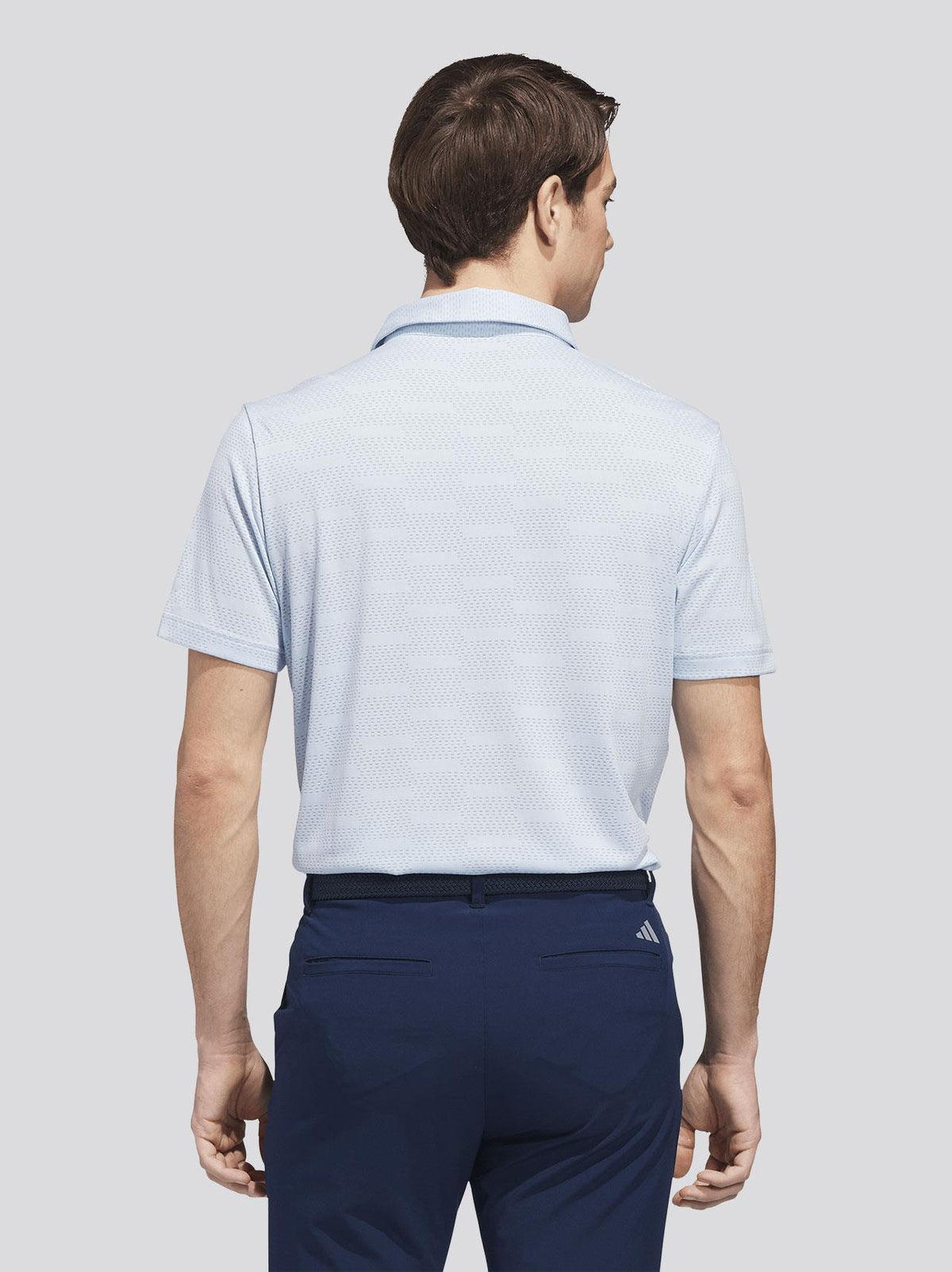adidas Ultimate365 Jacquard Polo Shirt - side profile