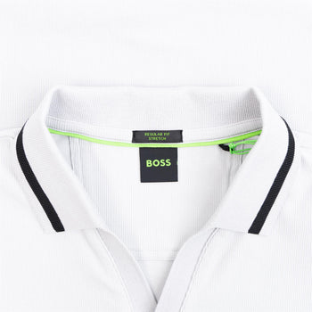 Palle Tape Rib Polo Light Grey