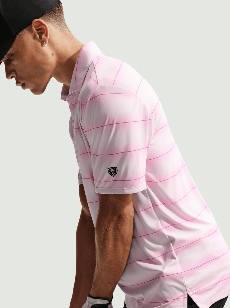 Dri-Fit Par 5 Golf Polo Pearl Pink
