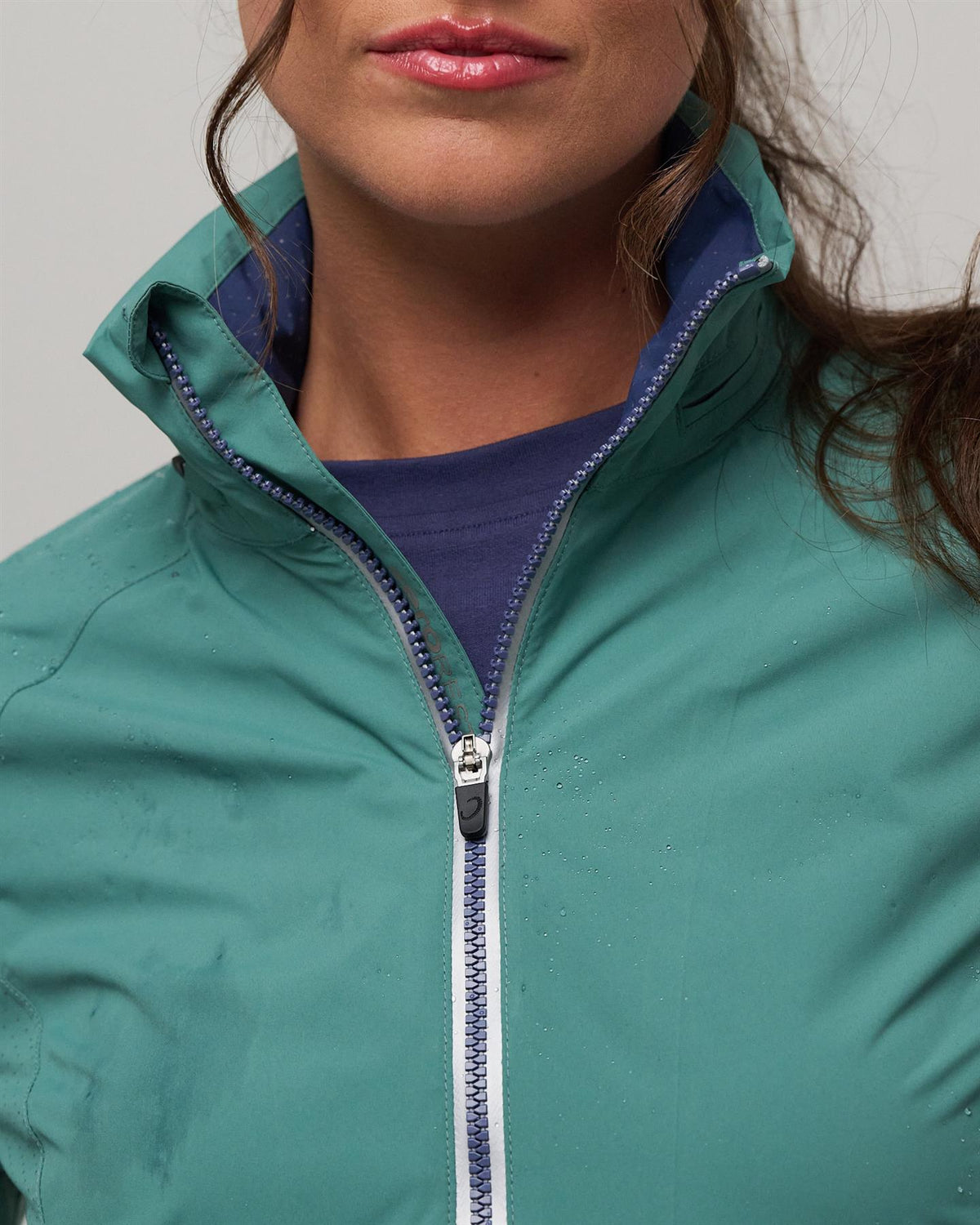 Olivia Waterproof Hooded Jacket Agave