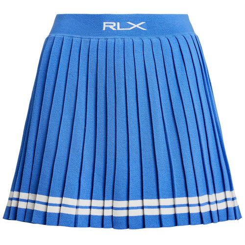 Womens RLX Pleated Cricket Skort Summer Blue/Ceramic White - SS25