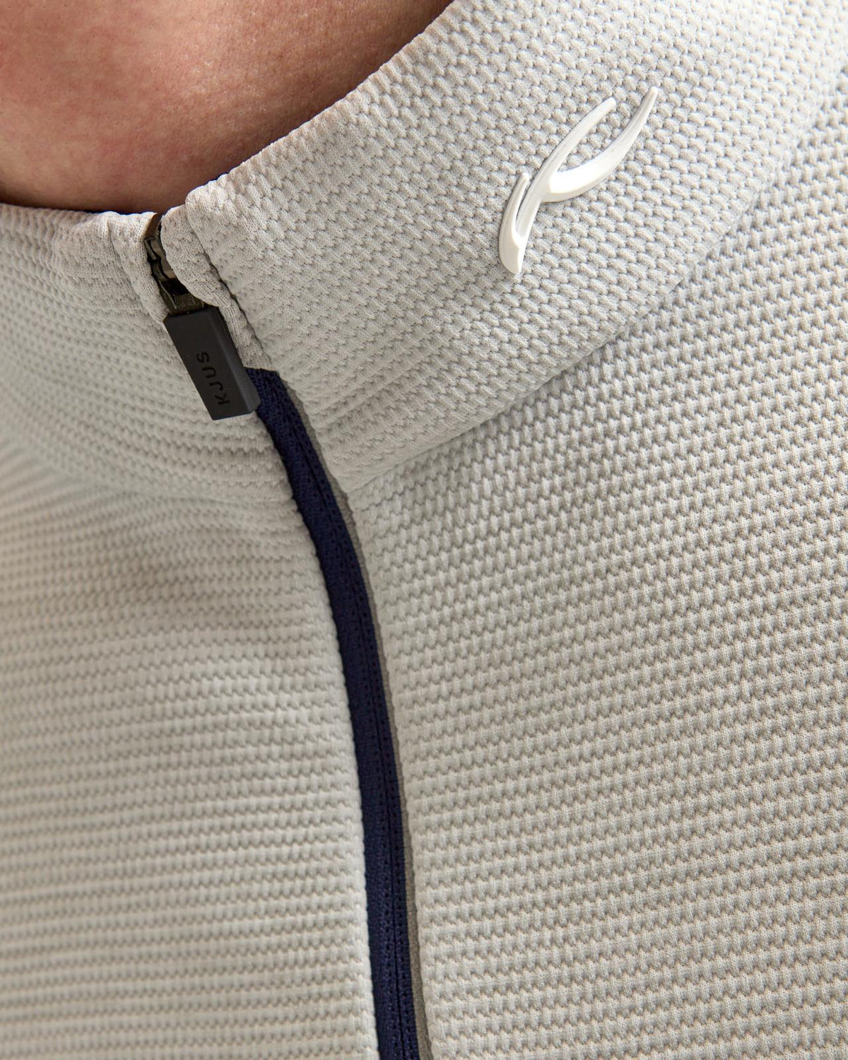 Roman Half Zip Mid Layer Alloy/Atlanta Blue