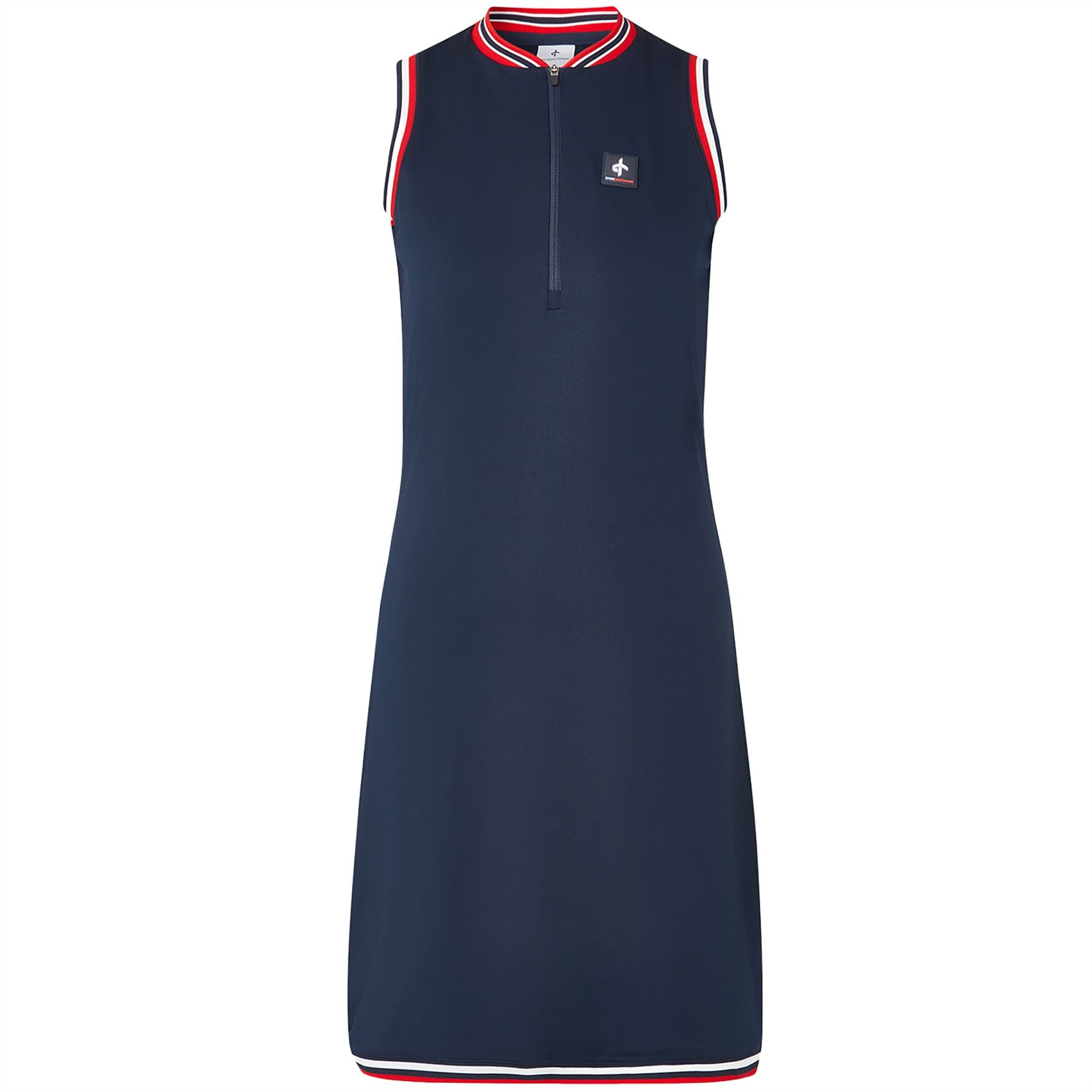 Nostalgia SL Zip Dress Navy