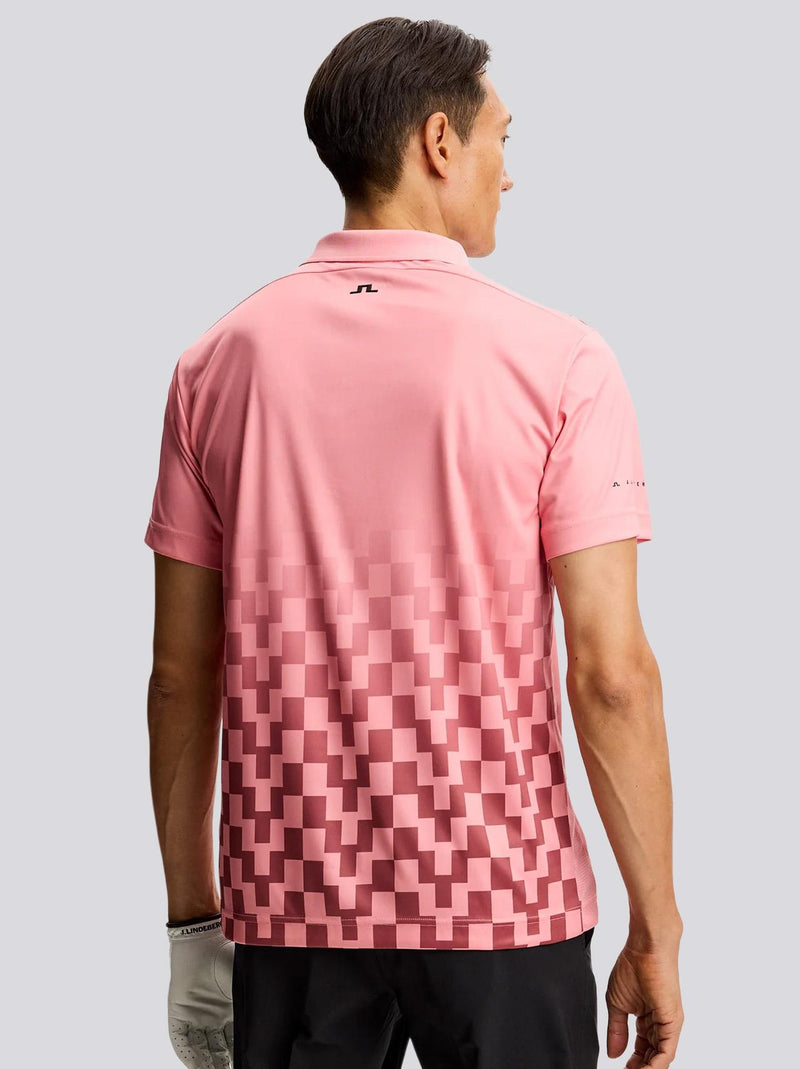 Finn Print Polo Finn Fade Flamingo