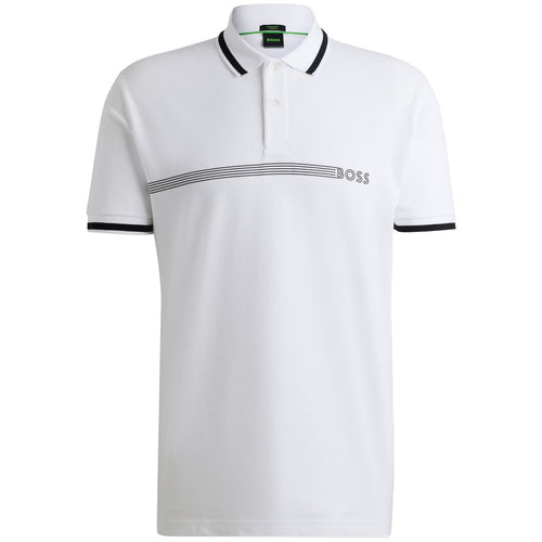 Paddy 1 Cotton Polo White - AW24