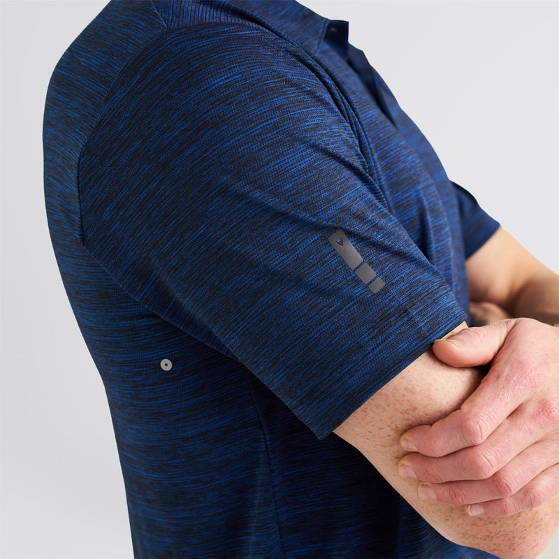Mesh Polo Navy