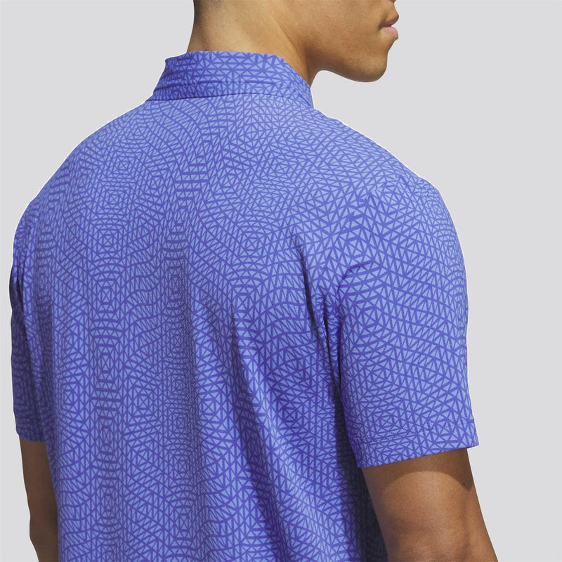 Ultimate365 Tour Cool Feeling Deco Polo Shirt Dual Indigo/Real Lilac