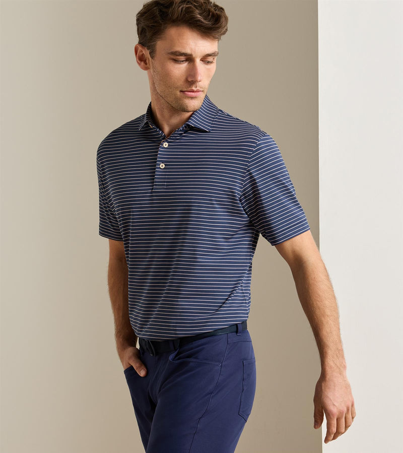 Oaks Performance Jersey Polo Navy