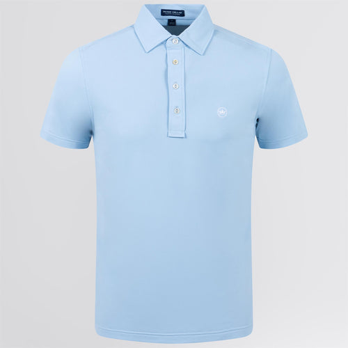 Soul Performance Mesh Polo Blue Frost