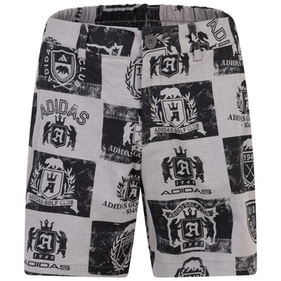 Go-To Printed Golf Shorts Charcoal - SS24