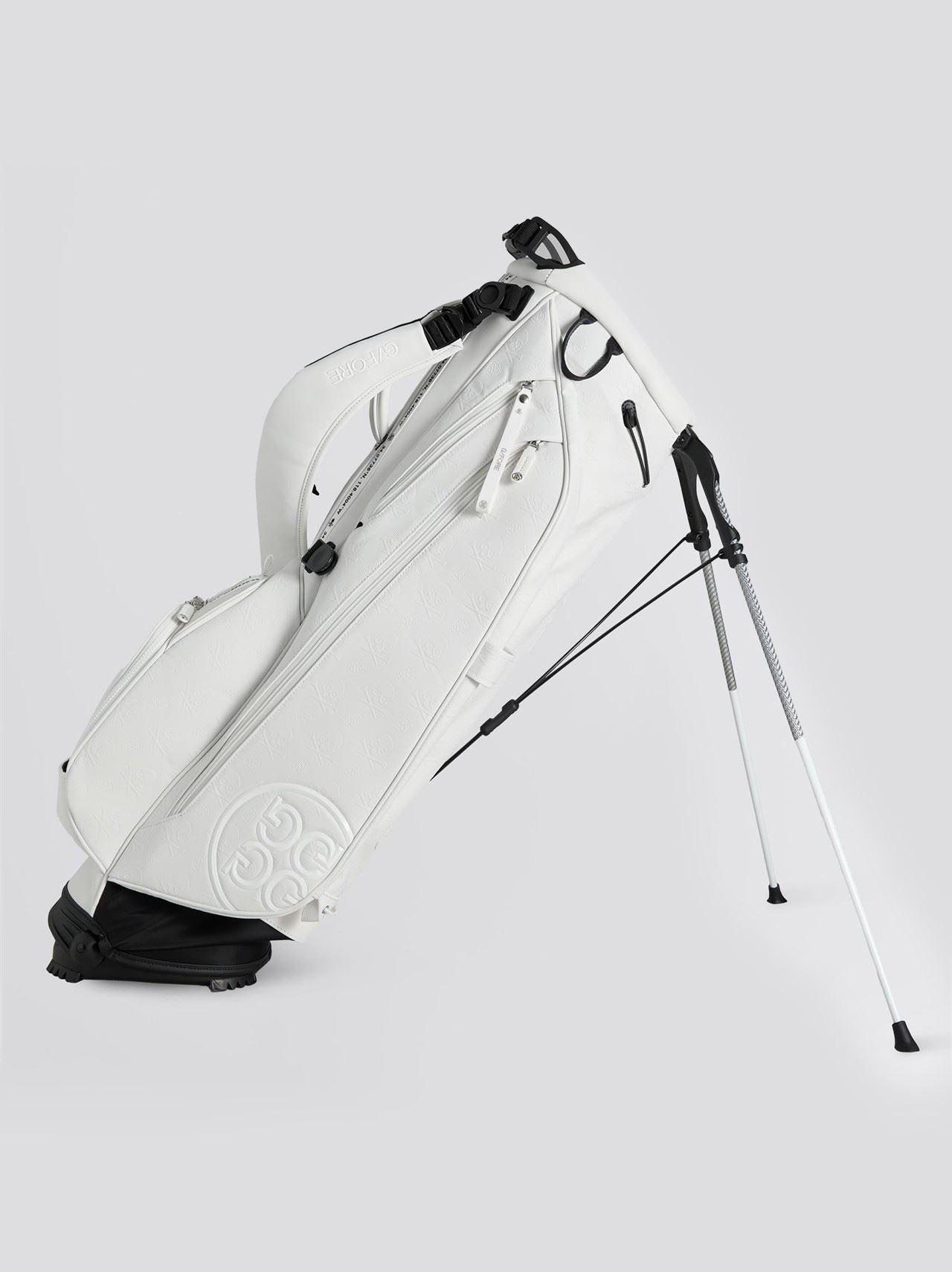 Daytona Skull & Tees Embossed Carry Golf Bag Snow