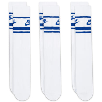 Dri-FIT Everyday Essential Crew Socks Three Pack White/Blue