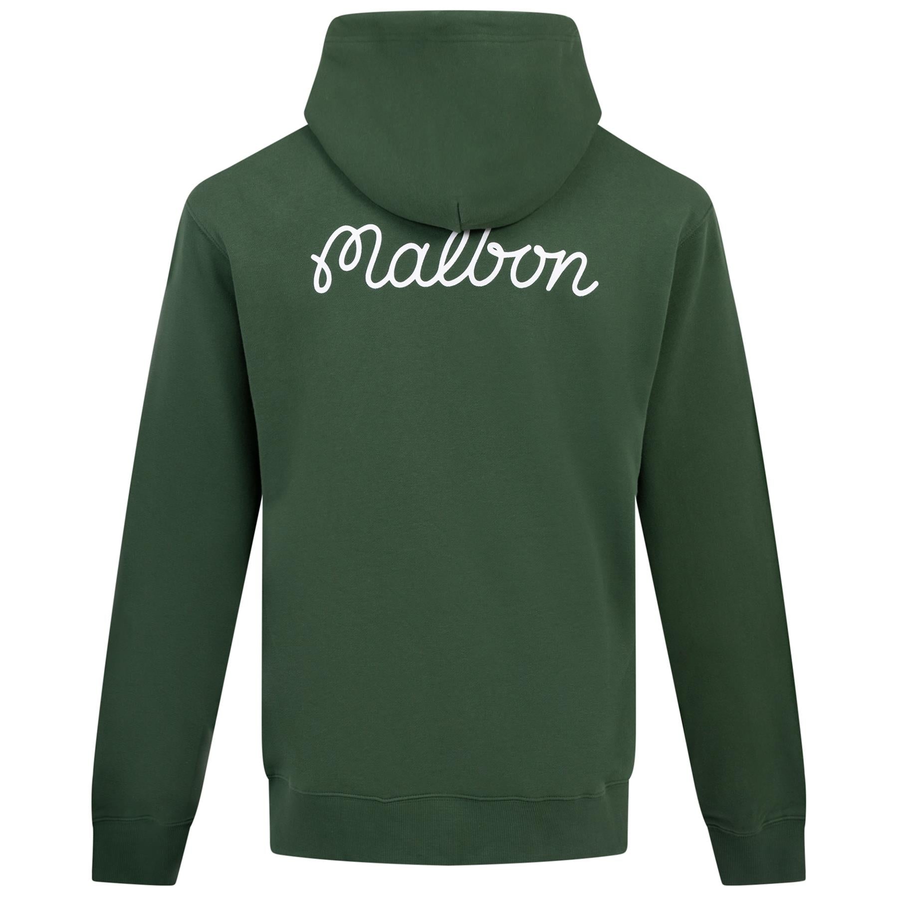 Malbon Golf Tiger Buckets Hoodie Hunter Green | TRENDYGOLF UK