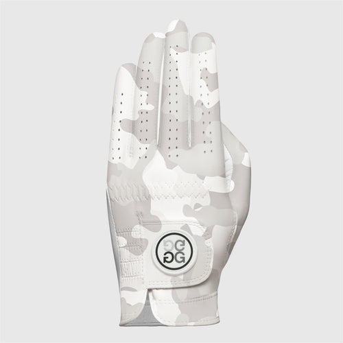 Men's Collection Camo Left Hand Golf Glove Snow Camo