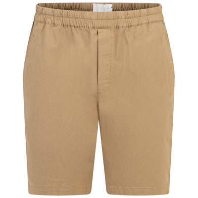 Good Walk Drawcord Cotton Shorts Tan - SS24