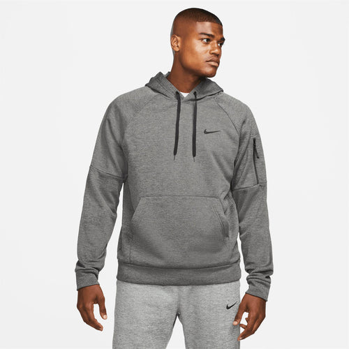 Therma-FIT Pullover Hoodie Charcoal Heather/Dark Smoke Grey - SS25