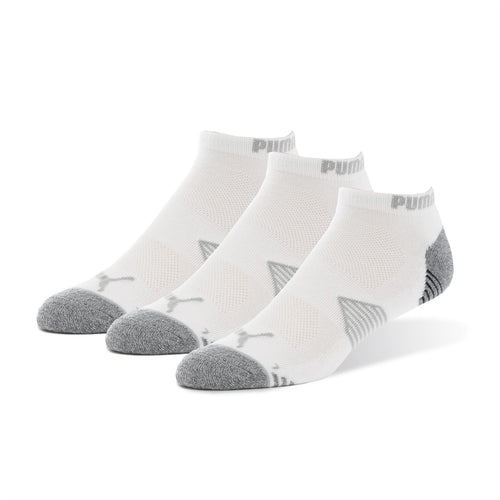 Essential Low Cut Three Pack Ankle Socks White - SS25