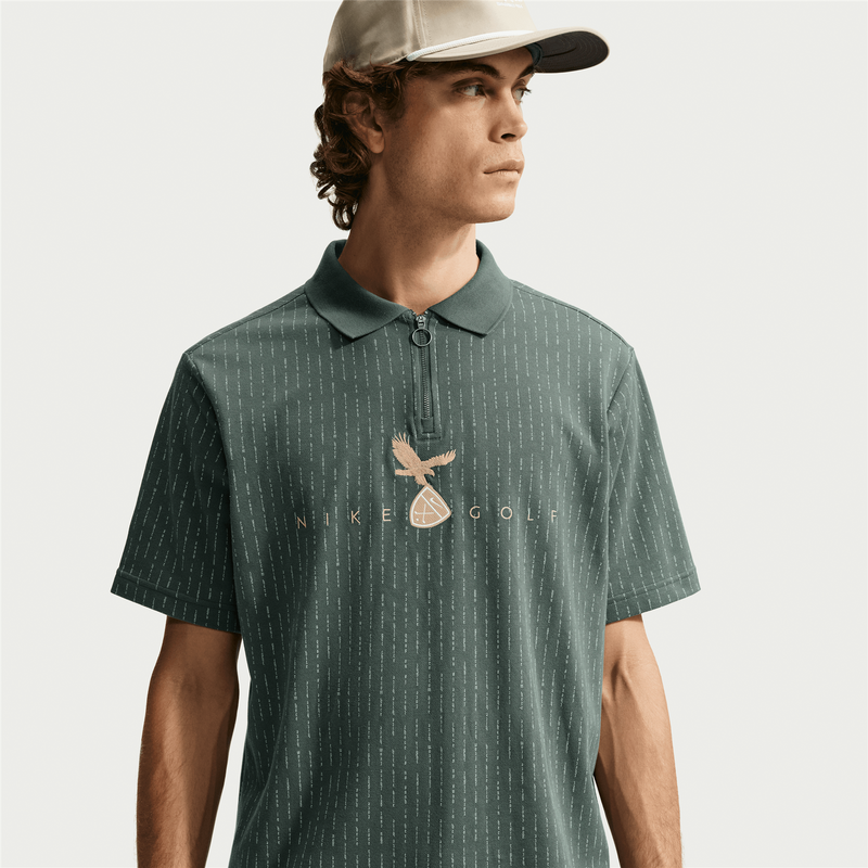 Dri-FIT Fairway Fresh Zip Polo Camo Green/Jade Horizon/Limestone
