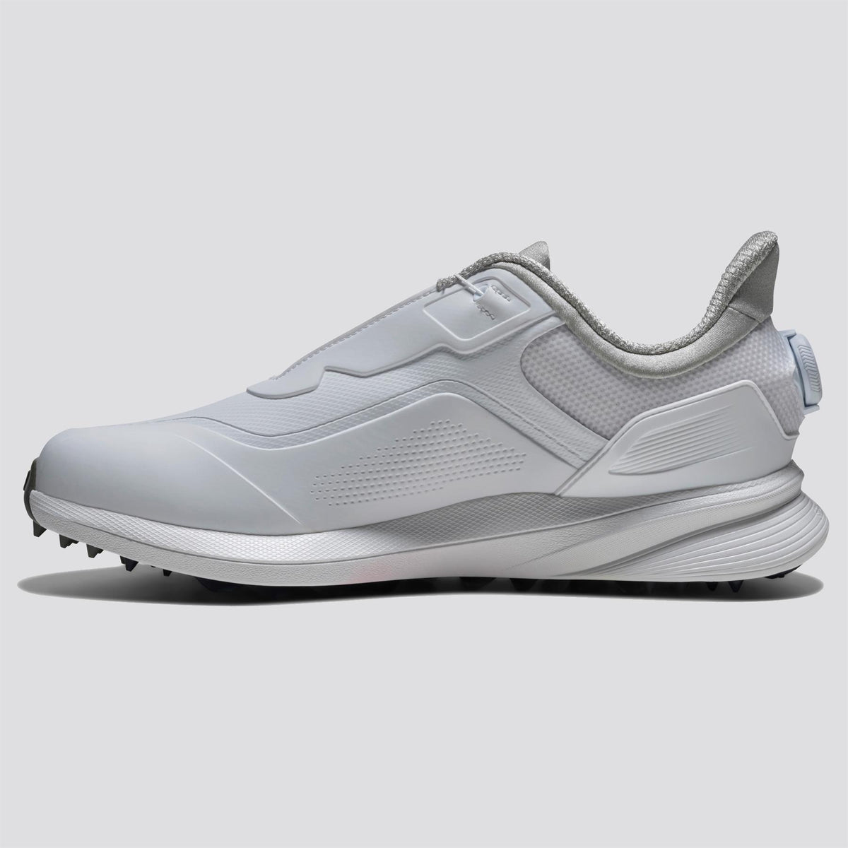 Pro Spikeless BOA Golf Shoes White/Grey