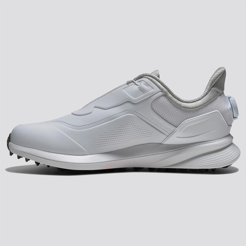 Pro Spikeless BOA Golf Shoes White/Grey