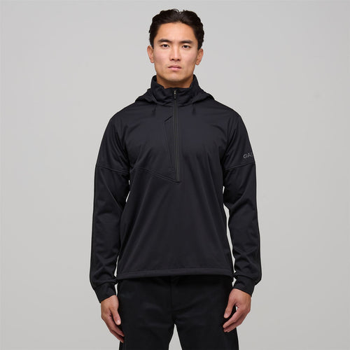 Luke CONCEPT Hooded Windproof Jacket Black