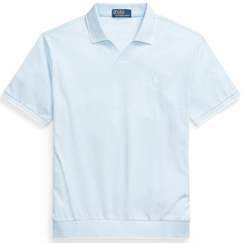 Polo Golf Johnny Collar Cotton Polo Office Blue/White
