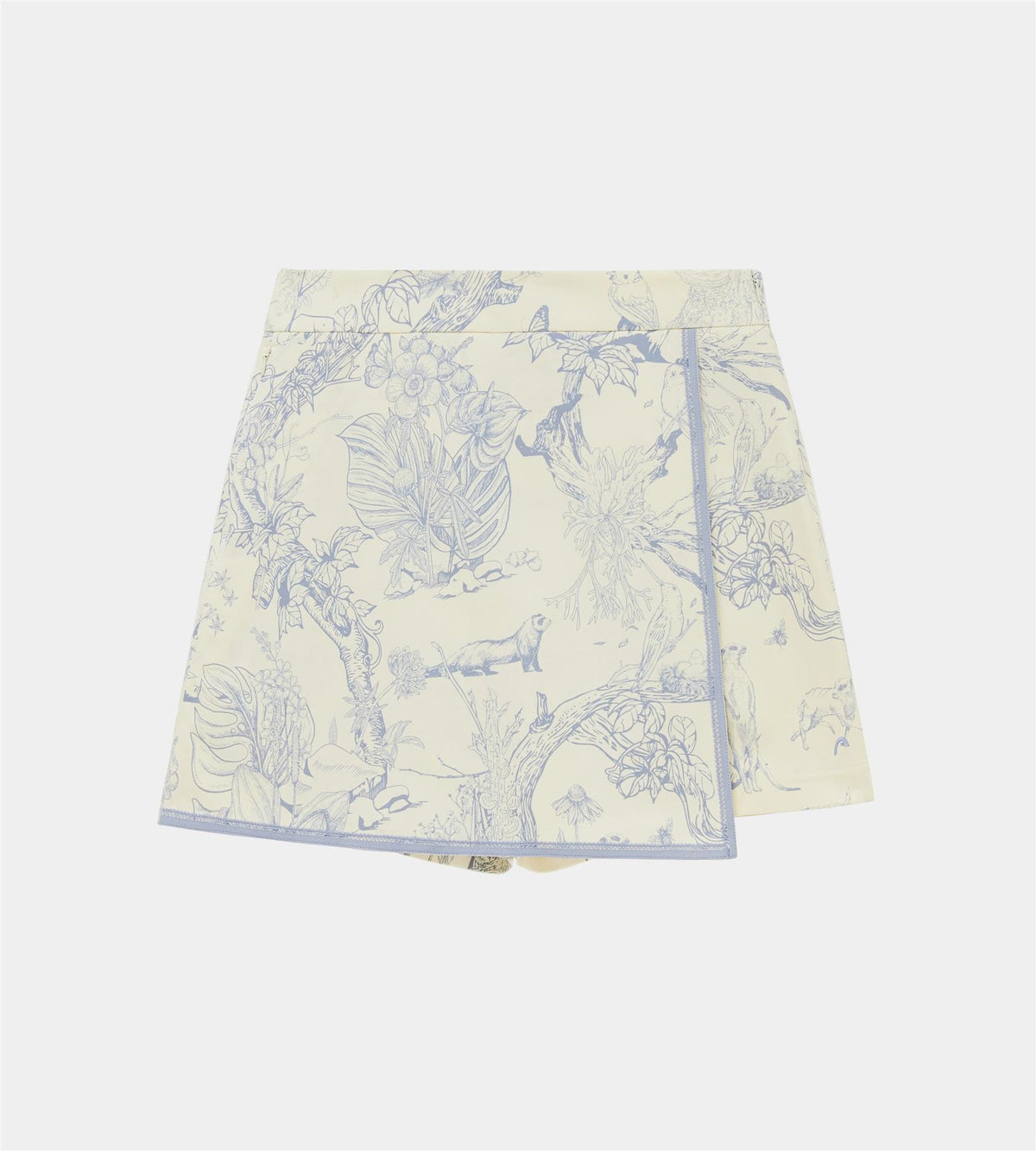 Signature Skort Cream/Blue/Forest