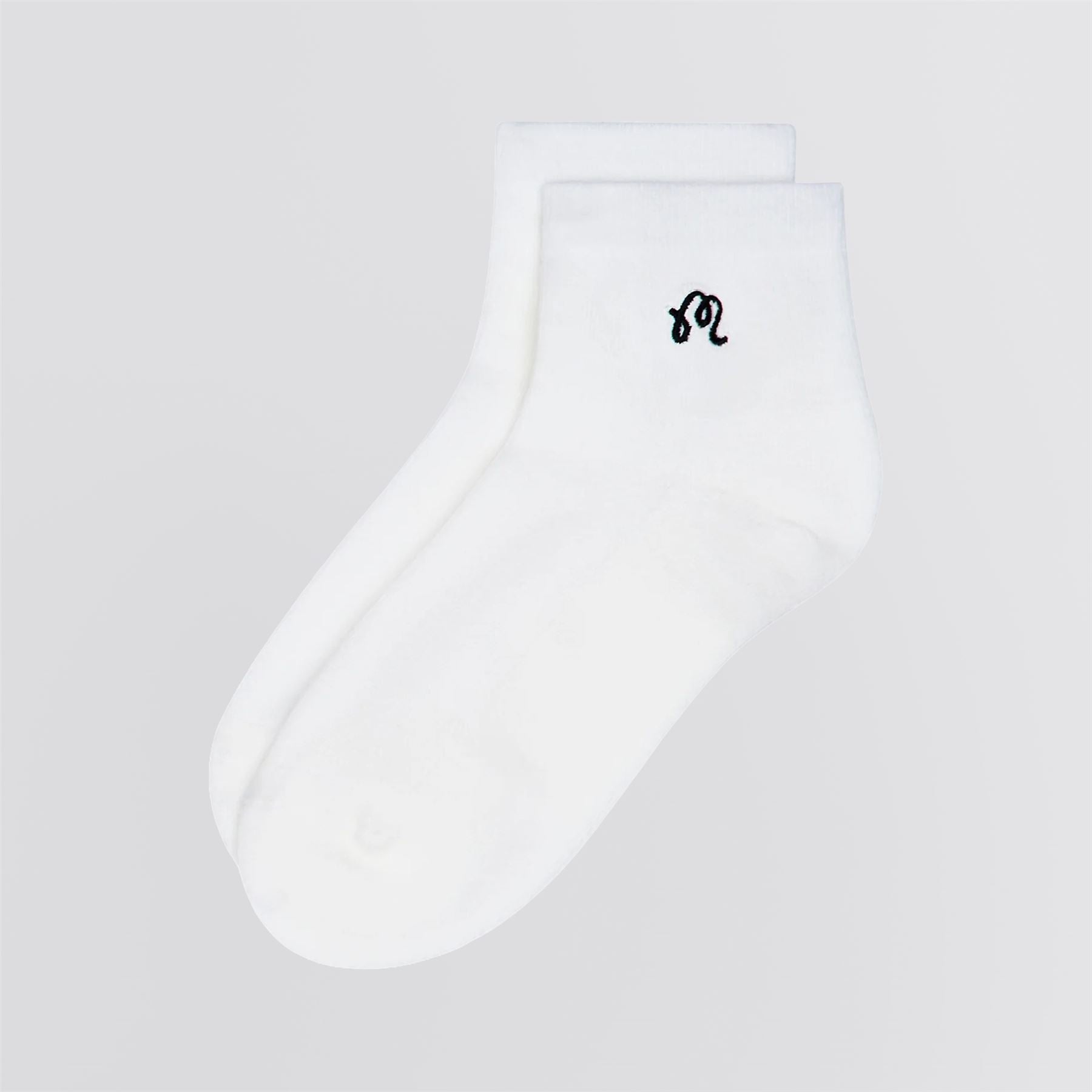 Capri Ankle Socks White