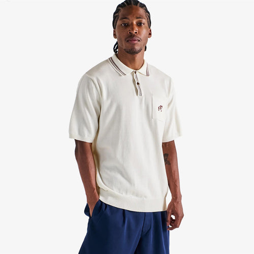 Campania Knit Polo Ivory