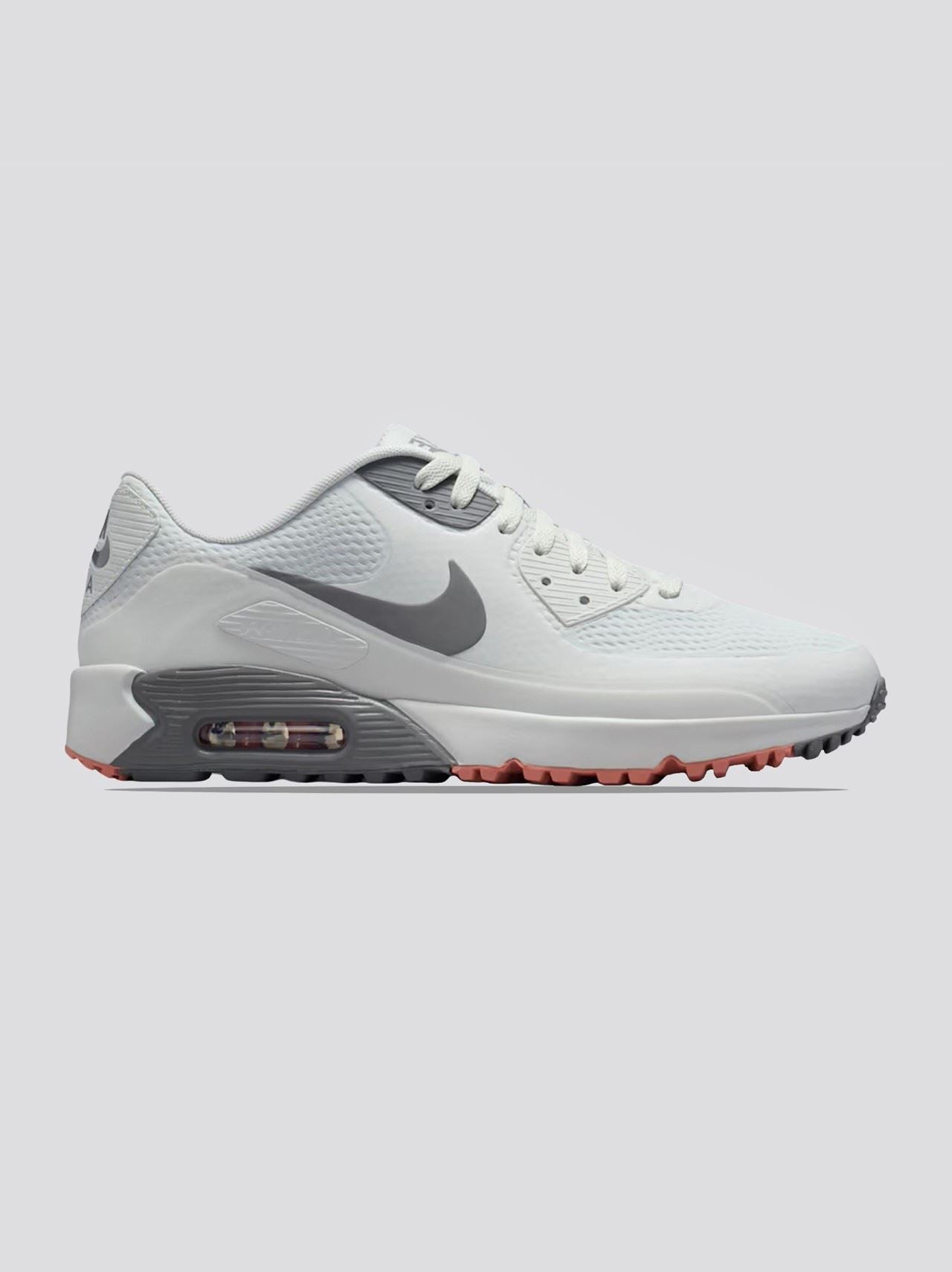 Air Max '90 Spikeless Golf Shoes Photon Dust/Pencil Point/Red Stardust