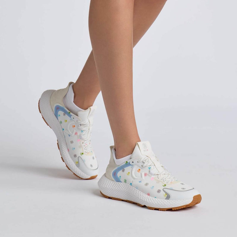 MG4x2 Skull And Tees Golf Cross Trainers Snow/Multi
