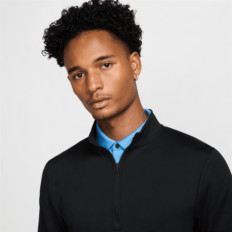 Tour Half Zip Mid Layer Black/White