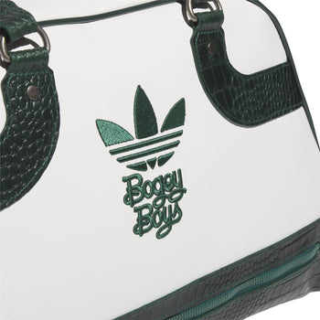 x Bogey Boys Retro Bag White/Collegiate Green - SU23 – TRENDYGOLF UK