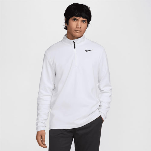 Dri-FIT Victory Therma Flex Half Zip Mid Layer White/Pure Platinum/Black - SS25